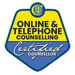 Online & Telephone Counselling Certified Counsellor Logo